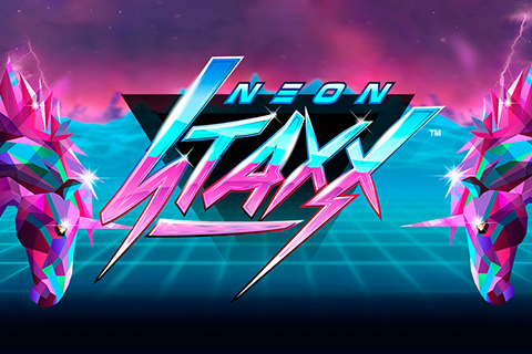 logo neon staxx netent 